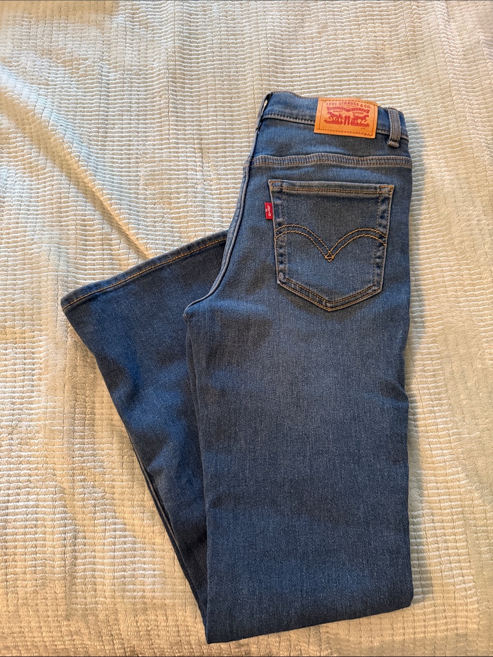 Levi's Kids Blue Straight-Leg Jeans